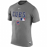 Chicago Cubs Nike 2016 AC Legend Team Issue 1.6 WEM T-Shirt - Gray,baseball caps,new era cap wholesale,wholesale hats